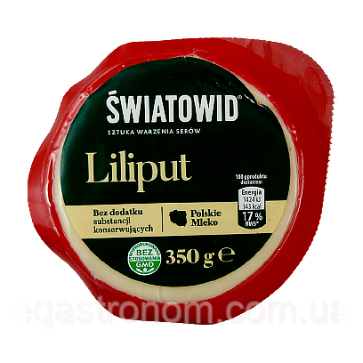 Сир Ліліпут Святовід Liliput Swiatowid 350g 18шт/ящ (Код: 00-00001312), фото 1