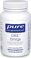 Pure Encapsulations O.N.E. Omega / Омега 3 рыбий жир с ЭПК и ДГК 1000 мг 60 капс