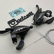 Моноблоки для велосипеда suangin, підходять до shimano, манетки 3*8
