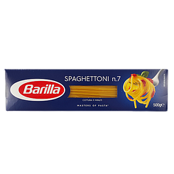 Спагетті спагетоні №7 Барілла Barilla spaghettoni 500g 24шт/ящ (Код: 00-00003549)