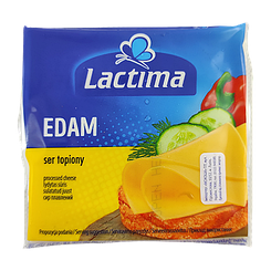 Сир тостовий едем Лактіма Lactima 130g 10шт/ящ (Код: 00-00003445)