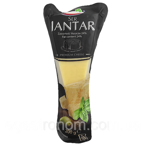 Сир янтар Млекпол Mlekpol jantar 200g 12шт/ящ (Код: 00-00001364)