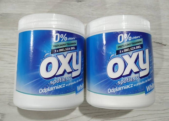 Отбеливатель OXY Spotless White, 730g. Польша. (ID#1349410610), цена ...