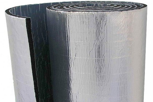 Спінений каучук 6мм самоклеючий фольгований(утеплювач, шумоізоляція)