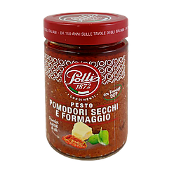 Соус песто червоний сеччі Поллі Polli pesto Secchi 190g 12шт/ящ (Код: 00-00004646)