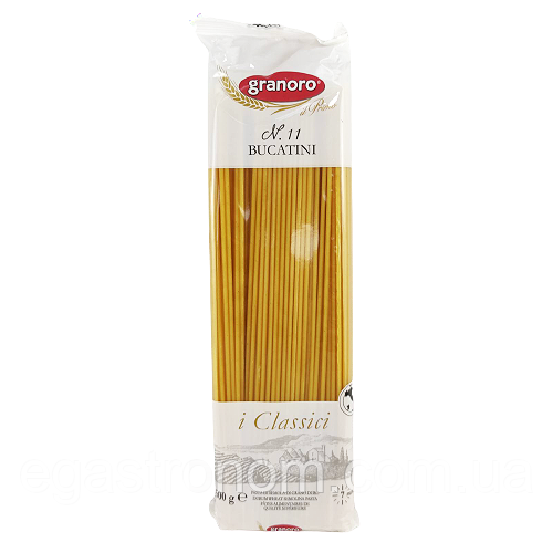 Спагетті букатіні №11 Граноро Granoro Bucatini 500g 24шт/ящ (Код: 00-00004468)