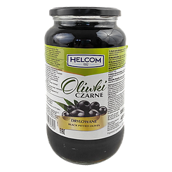 Маслини без кістки Хелком Helcom 400/880g 6шт/ящ (Код: 00-00003574)