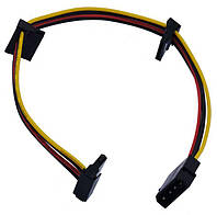 Переходник питания MOLEX 4pin- 3x SATA 15 pin кабель разветвитель