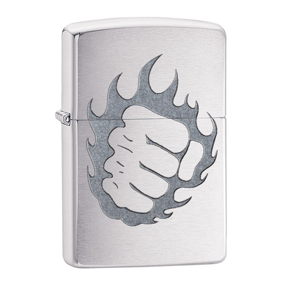 Запальничка Zippo 29428 Tattoo Fire and Fist