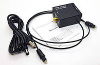 Конвертер цифровой оптический ЦАП аудио звук в аналог декодер оптика