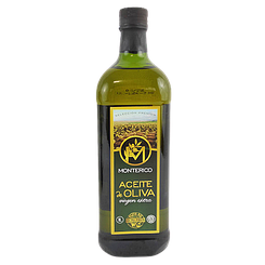 Олія оливкова Монтеріко Monterico extra 1L 12шт/ящ (Код: 00-00001707)
