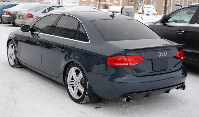 Дифузор Audi A4 B8 (07-11) тюнінг спідниця