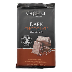 Шоколад темний №43 Кашет Cashet dark 300g 12шт/ящ (Код: 00-00004175)