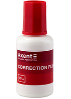 Корректирующая жидкость с кисточкой Axent 7001-A, 20 мл