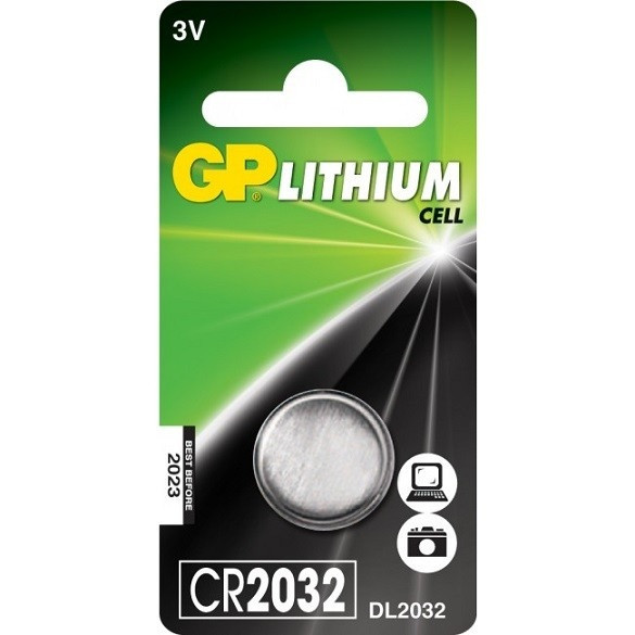 Літієві батарейки GP Cell Lithium 3.0 V CR2032-U5