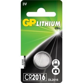 Літієві батарейки GP Cell Lithium 3.0 V CR2016-U5