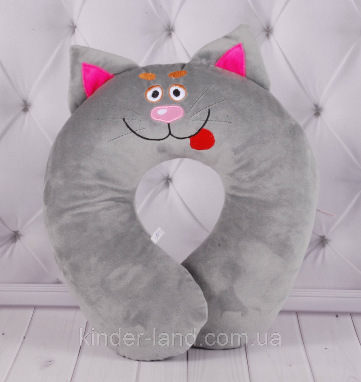 Подушка, підголовник "Кошеня", 35 см., фото 1