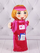 Іграшка рукавичка для лялькового театру Продавець, лялька-рукавичка на руку