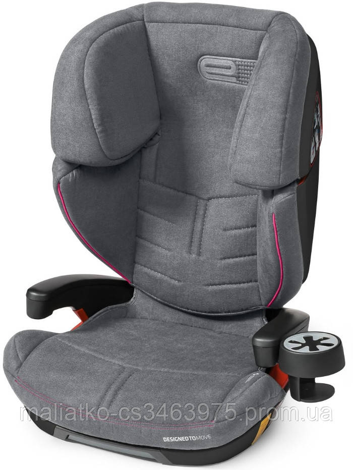 Автокресло Espiro Omega FX New 08 Gray&Pink - фото 1 - id-p1349450294