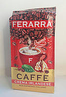 Кофе FERARRA Crema Irlandese. Кава Ферара Ірландська Крем. Кава натуральна мелена 250 грамів