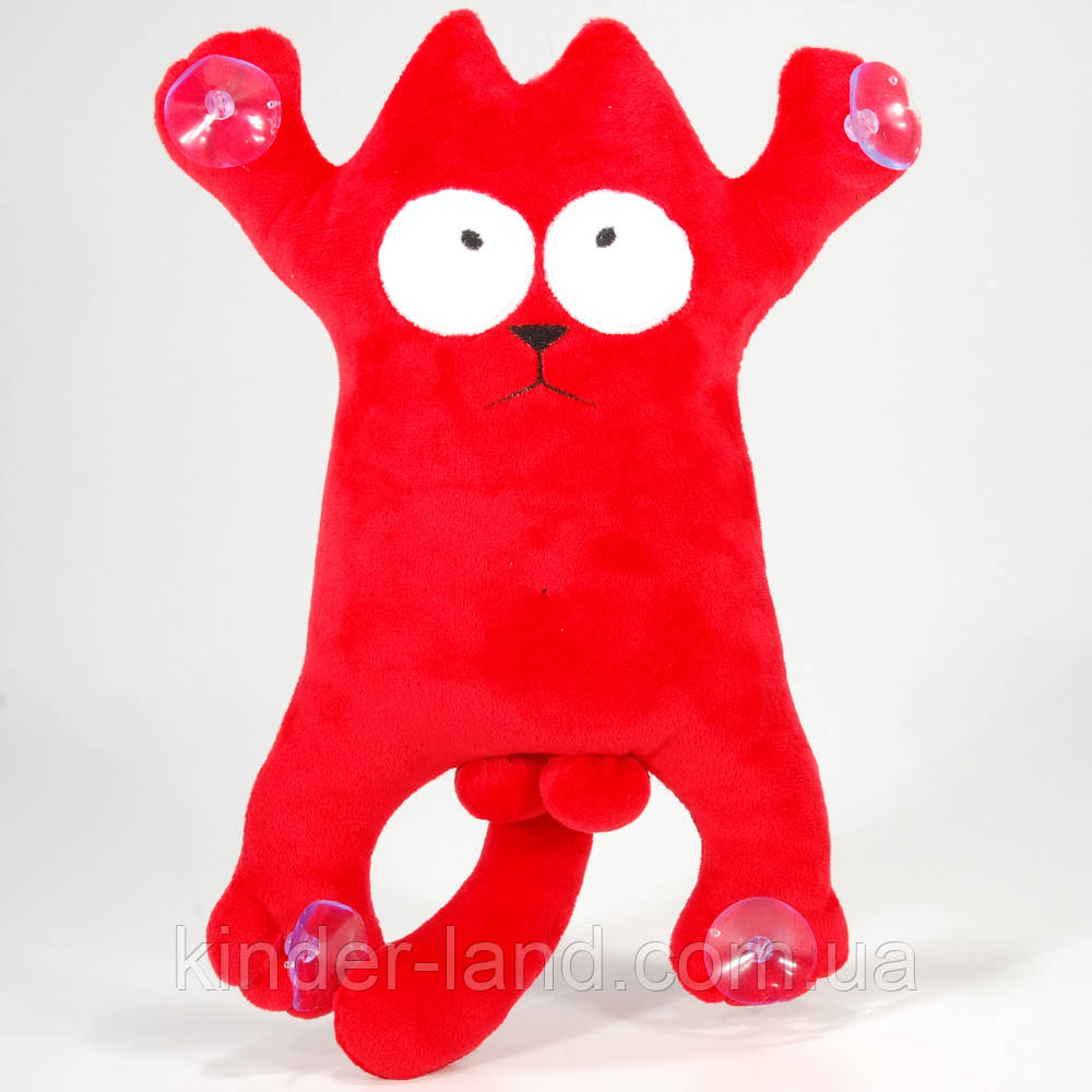 М'яка іграшка котик, плюшевий котик, 34 см.