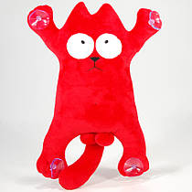 М'яка іграшка котик, плюшевий котик, 34 см.