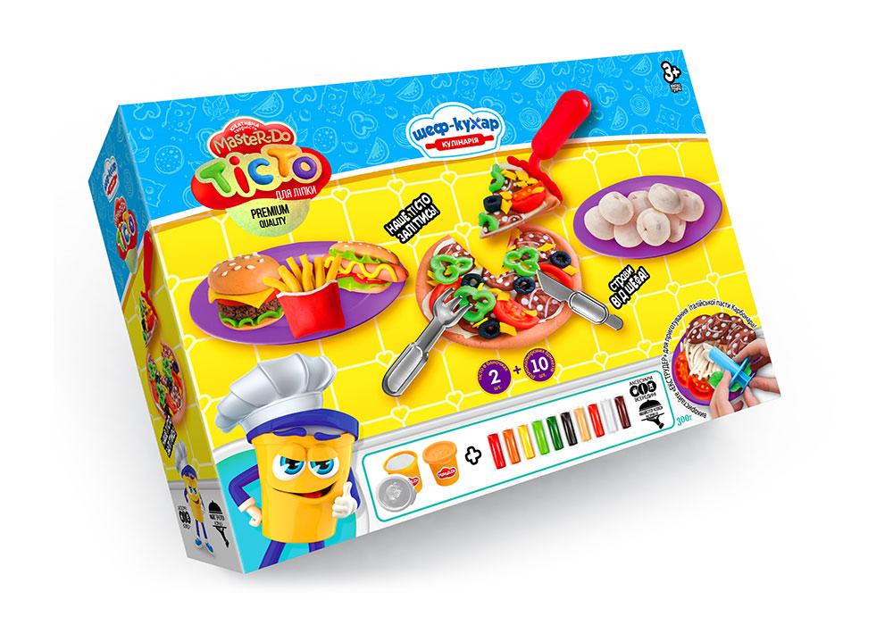 Набір для творчості "Тісто для ліплення "Master Do 1" шеф-кухар