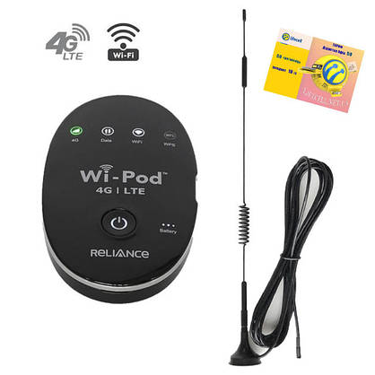 Комплект 4G WI-FI Інтернет для роботи, будинку, подорожей (Lifecell, Київстар, Vodafone), фото 5