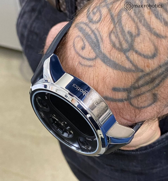 Розумні годинник Smart Watch Max Robotics Hybrid Sporttech ZX-01 SILVER Гібрид Smart Watch механіка і