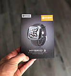 Розумні смарт годинник Smart Watch Max Robotics Hybrid 2 з вимірюванням тиску (Чорний), фото 7