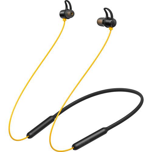 Навушники вакуумні бездротові з мікрофоном Realme нирки золото Wireless Yellow (люкс копія)