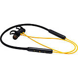 Навушники вакуумні бездротові з мікрофоном Realme нирки золото Wireless Yellow (люкс копія), фото 4