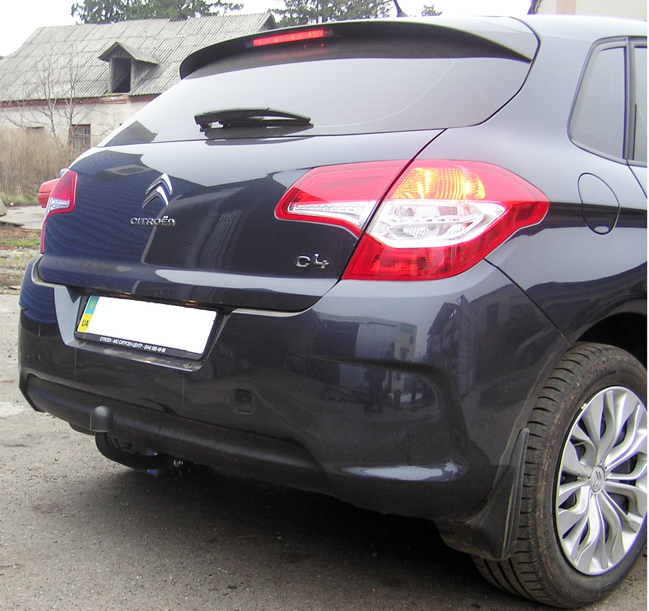 Фаркоп з'ємний на двох болтах - Citroen С-4 Хетчбек (2004-2010)