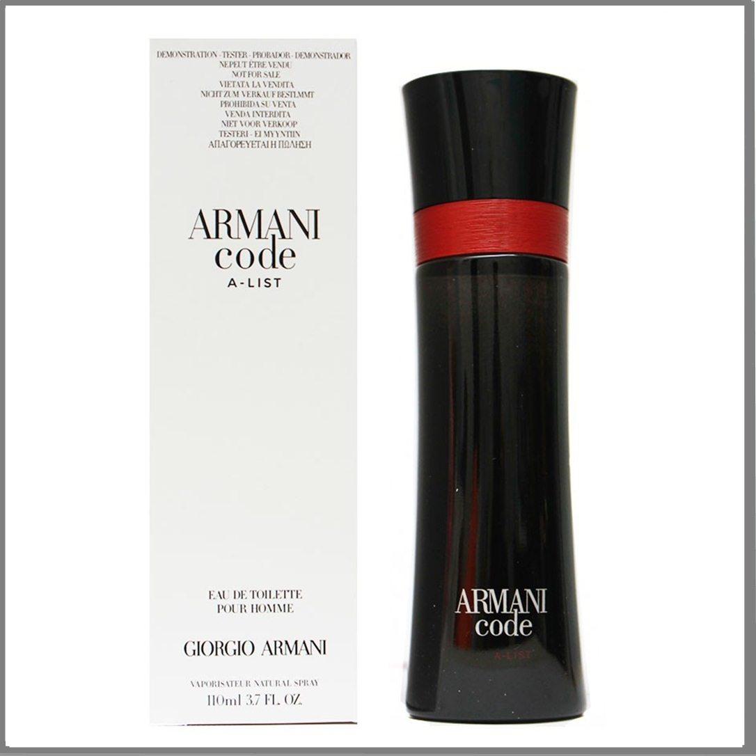 Giorgio Armani Code A-List туалетна вода 75 ml. (Джорджо Армані Код А-Лист), фото 1