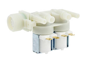 Клапан подачі води 2/90 для пральної машини Indesit C00066518 (без гумок)