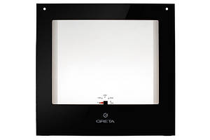 Зовнішнє скло дверей духовки для плити Greta 498x474mm