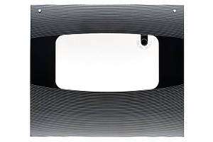 Панорамне скло дверей духовки для плити Nord 498x437mm