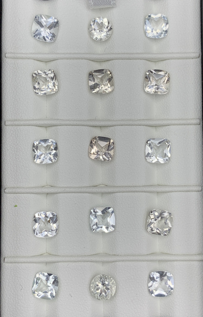 Натуральний топаз від 1.5 до 4.30 карат. Форми огранки коло / овал / радіант, фото 1