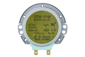 Двигун піддону для СВЧ печі SSM-16HR LG 6549W1S011E