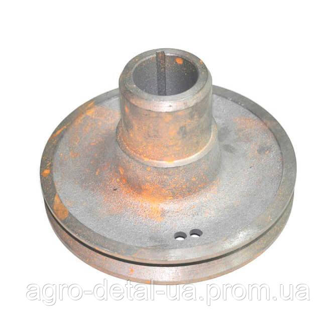 Шків колінчастого валу Д03-007-М1 (коленвала) двигуна Д 65 трактора ЮМЗ 6, фото 1