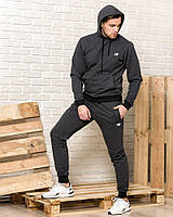 Чоловічий спортивний костюм Adidas (чорний)