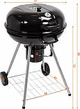 Гриль садовий круглий Lund 57 см, фото 3