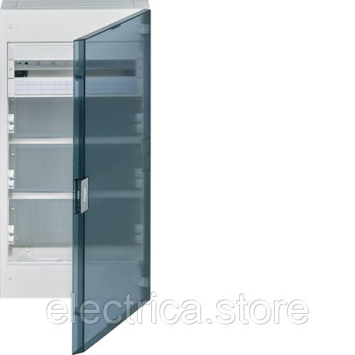 Щит навісний, прозорі двері, 18 модулів + 3 ряди для ММ-обладнання, VEGA VB418MMT, фото 1