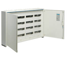 FWB44S Щит Univers 192 модулі навісний, металевий, IP44 650x1050x161мм