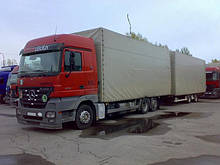 Автопоїзди для перевезення вантажів по Тернопільській області