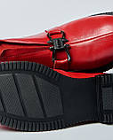 Жіночі черевики червоні N55. Туреччина, фото 4