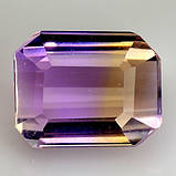 Натуральний Двоколірний Аметрин 4,60 Сt. 9,5×9×7 mm, фото 3