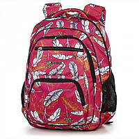 Рюкзак в молодежном стиле Dolly 546 Красный 39х30х21см
