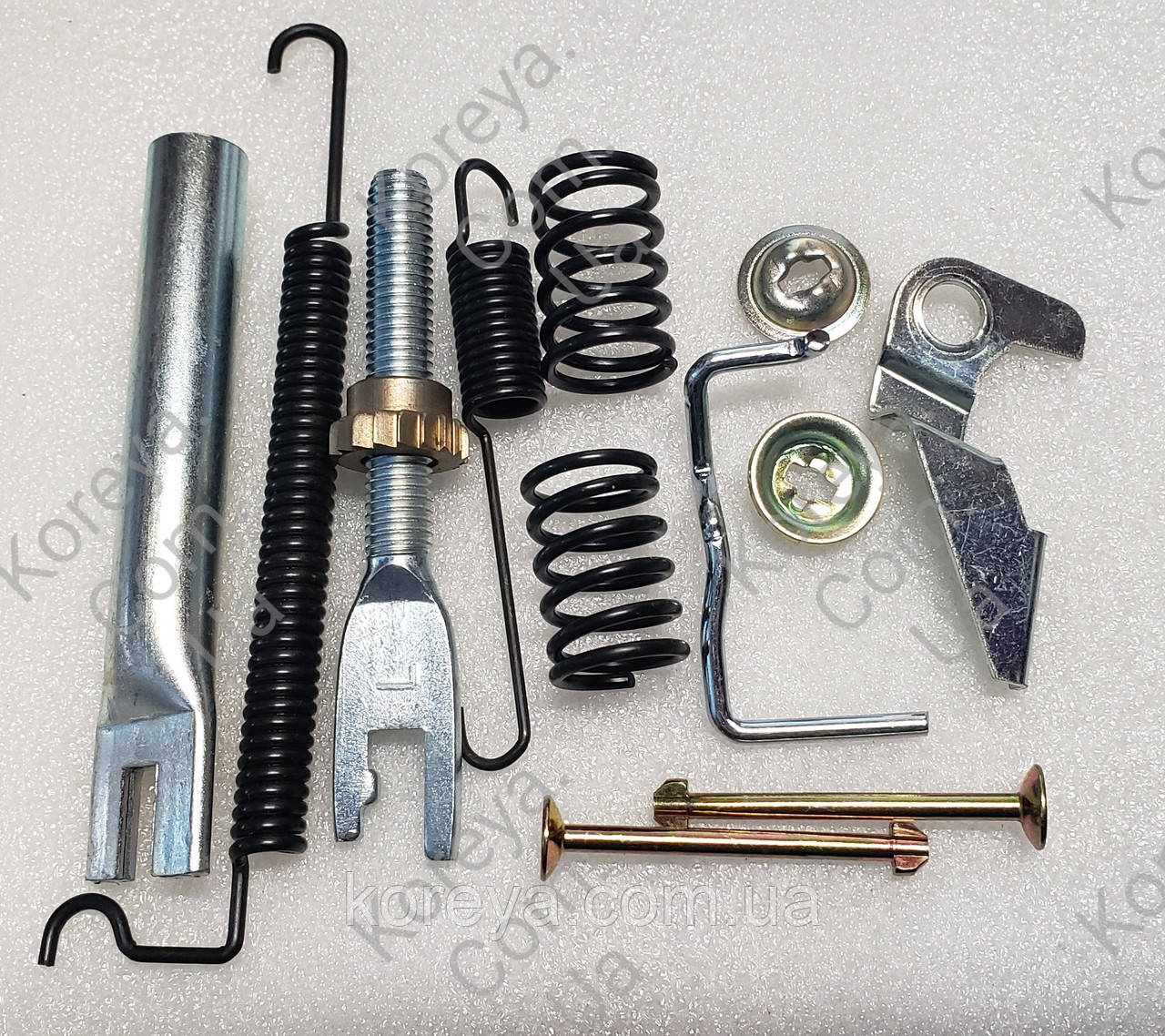 Ремкомплект задніх гальмівних колодок Ланос Сенс, лівий Корея 96395381, фото 1