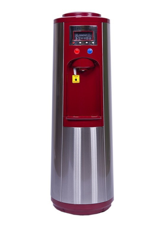 Кулер для воды напольный компрессорный AquaWorld HC-68L Red (00000000162) - фото 1 - id-p1349759631